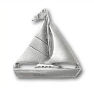 Image #1 of Sailboat Lapel Pin