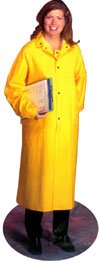 PVC Industrial Rain coats, 35 mil Size XXL