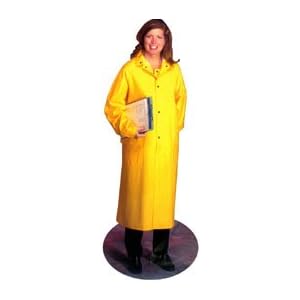 PVC Industrial Rain coats, 35 mil Size Large by Westchester