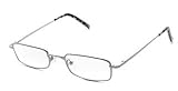 Calabria Readers Reading Glasses - R753 Shiny Silver XL / 0.50