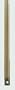 Antique Brass Eighteen Inch Downrod