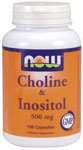 Choline & Inositol by NOW Foods - (250mg - 100 Capsules)