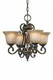 Golden Lighting Meridian 4 Light Mini Chandelier