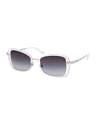 Chanel Sunglasses 4184 WHITE TRANSPARENT GREY GRADIENT 435 3C by Chanel