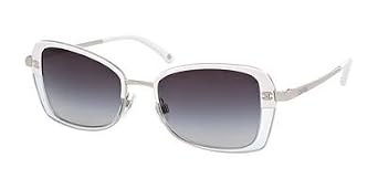Click here to buy Chanel Sunglasses 4184 WHITE TRANSPARENT GREY GRADIENT 435 3C by Chanel.