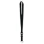 Black Neck Strap Lanyard Key Ring