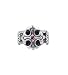 Royal Order/ロイヤルオーダーRINGS/リング Triple Cross w/1 Ruby or Sapphire 9号 Royal Order/ロイヤルオーダーRINGS/リング Triple Cross w/1 Ruby or Sapphire 9号