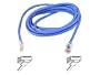 Belkin 4ft 10/100BT RJ45M/RJ45M CAT5E Patch Cable (Blue)