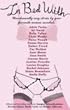 In Bed With...: Erotic Stories: Jessica Adams, Imogen Edwards-Jones, Maggie Alderson, Kathy Lette
