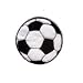 Embroidered Iron On Patch EP367 - Soccer Ball