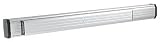 CRL Aluminum Finish Jackson 1285 Push Pad Concealed Vertical Rod Panic Exit Device - Left Hand Reverse Bevel - 36