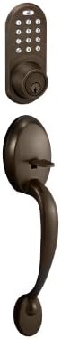 Morning Industry BQF-01OB Handle Set Combo with Touchpad and Remote Control Deadbolt, Oil Rubbed Bronze