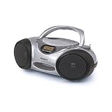 Buy Digital 2Xtreme CD Boombox - Silver two-tone color.  by Memorex