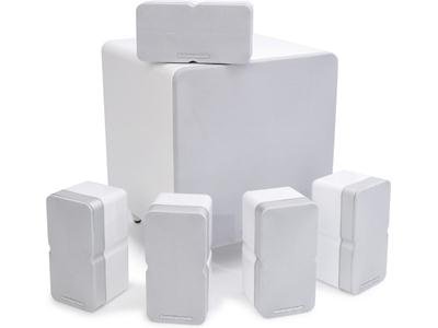 Cambridge Audio Minx S525 5.1 Home Theater Speaker System, High Gloss White Cambridge Audio Minx S525 5.1 Home Theater Speaker System, High Gloss White