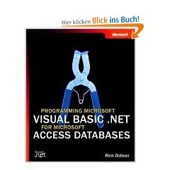 Programming Microsoft� Visual Basic� .NET for Microsoft Access Databases (Pro Developer)