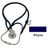 2-in-1 Deluxe Sprague Rappaport Stethoscope by MDF Instruments Direct, Abyss - 1 Ea