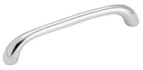 Amerock Solid Brass 96mm Wire Pull Polished Chrome