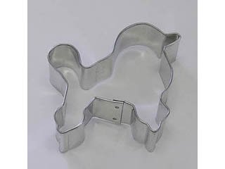 R & M Dog Cookie Cutter - Poodle (1, SILVER)