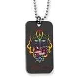 Ed Hardy true love dog tag necklace