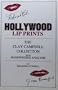 Hollywood Lip Prints, the Clay Campbell Collection, with Handwriting Analysis, by Sheldon O'Connell