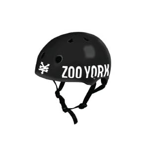 Zoo York Logo Skateboard Helmet - Black