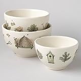 Pfaltzgraff Naturewood Mini Nesting Prep Bowl Set