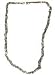 Chain Necklace In Smoky Quartz Gemstone Healing Beads Handmade Jewelry India 17 inches