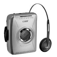 Coby CX-49 AM FM Stereo Cassette Player by Coby