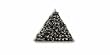 TUMBLING MEDIA CARBON STEEL BALL CONES 3/16" PACKAGE OF 10 LBS.