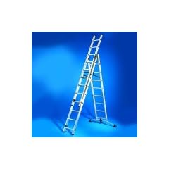 Hailo Kombileiter 2 X 9 + 1 X 8 Sprossen 9309 - 501