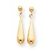 Sardelli - 14k Tear Drop Dangle Earrings