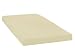 Kinzler 100/200 cm beige Mikrofaser Fleece Spannbetttuch uni