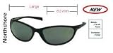 SUNGLASSES, NORTHSHORE, BLACK/ROSE,