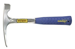 Estwing E3-12bl 12 Oz Nylon-vinyl Grip Bricklayer or Mason's Hammer
