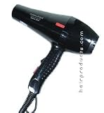 CHROMATIQUE Professional Tourmaline Ionic Technology 2000 Watts Hair Dryer in Black/Red