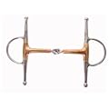 FES PInchless Copper mouth Full Cheek snaffle bit