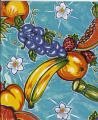 12 Yards of Tropic Blue Vinyl Mexican Oilcloth Fabric from Dakat Studio Goods (WIDTH 47&Oacute;)