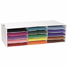 Pacon Classroom Keepers 15 Compartments Construction Paper Storage