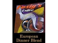 Decaf. European Dinner Blend - Med. Coffee 5 lbs. Whole Bean