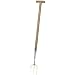 Draper Expert 44991 Stainless Steel Long T-Handled Fork with FSC-Certified Ash Handle