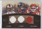 2008 Upper Deck Premier Trios Jersey 40 #SCC - Alex Smith QB Jay Cutler Brodie Croyle/40