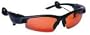 Sunglasses with spy 1.3 Miga pixel camera, MP3 player, 2 GB usb drive