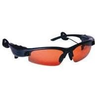 Sunglasses with spy 1.3 Miga pixel camera, MP3 player, 2 GB usb drive