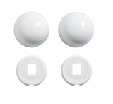 Kohler GP1013092-96 Bolt Cap Accessory Pack, Biscuit