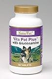 NATURVET VITA PET PLUS GLUCOSAMINE 180CT