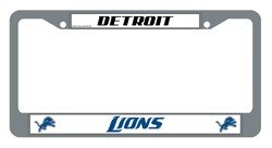 Rico Detroit Lions Chrome License Plate Frame