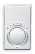 Dayton 2YU89 Bi Metal Wall Tstat, 45-75 F, 120/240/277V