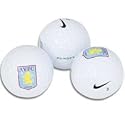 Aston Villa Nike pack of 3 PD 5 Golf Balls - One Size Only