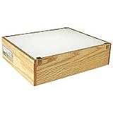 Porta-Trace 12' x 14' Wood Light Box, 5/8' Thick Solid Oak Frame, with Two 8 watt, 5000°K. Lamps.