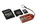 Electronics : Kingston microSD Multi-Kit - Flash memory card ( microSD to SD/mini SD adapters included ) - 2 GB - microSD